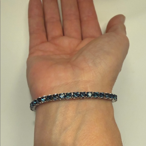 Touchstone Crystal Blue Bracelet - Picture 2 of 2